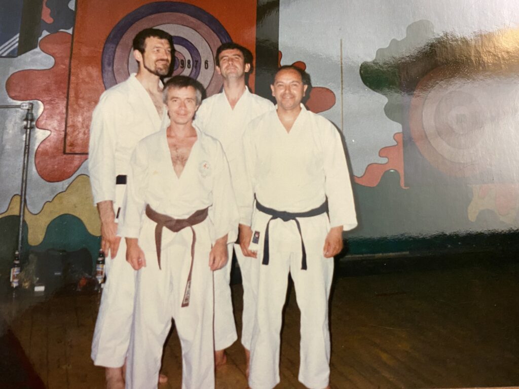 Xavier, Jean-Maurice, Peter and André De Ricjk in Moscow 1996