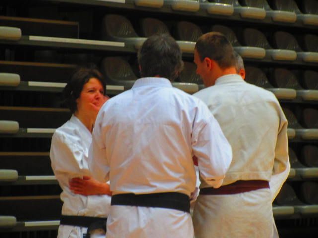 Russian Wado-Ryu Karatekas friends with André De Rijck to the Tshinto karate club Leuven-Aarschot in 2013