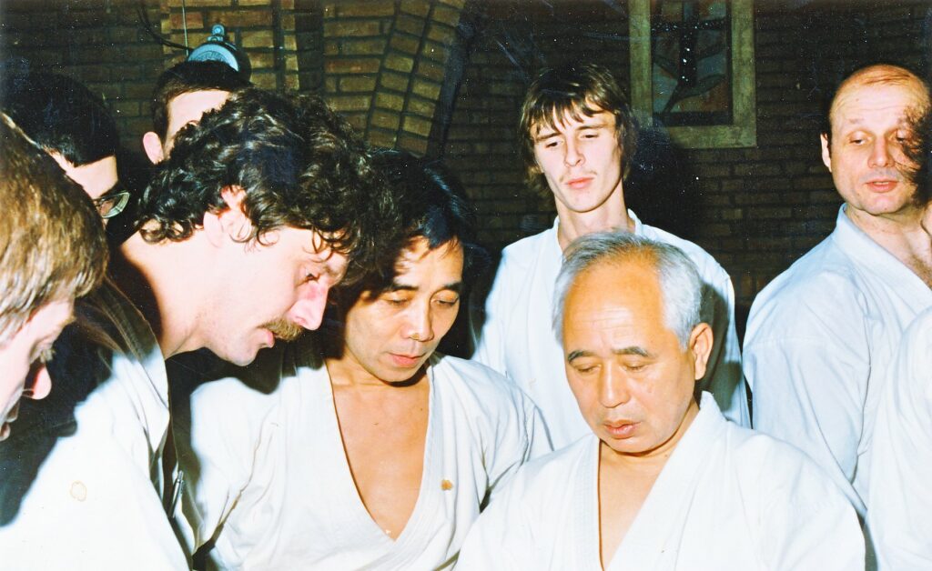 Wado-Ryu course with Kamigaito Sensei and Naboru Suzuki Sensei in Leuven 1985