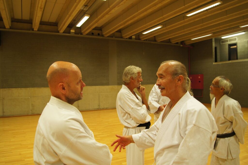 Photo Wado-Ryu Karate training Leuven 2018