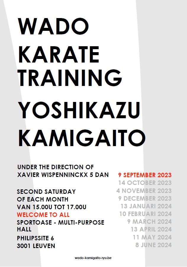 Wado-Ryu Karate Training 09-09-2023