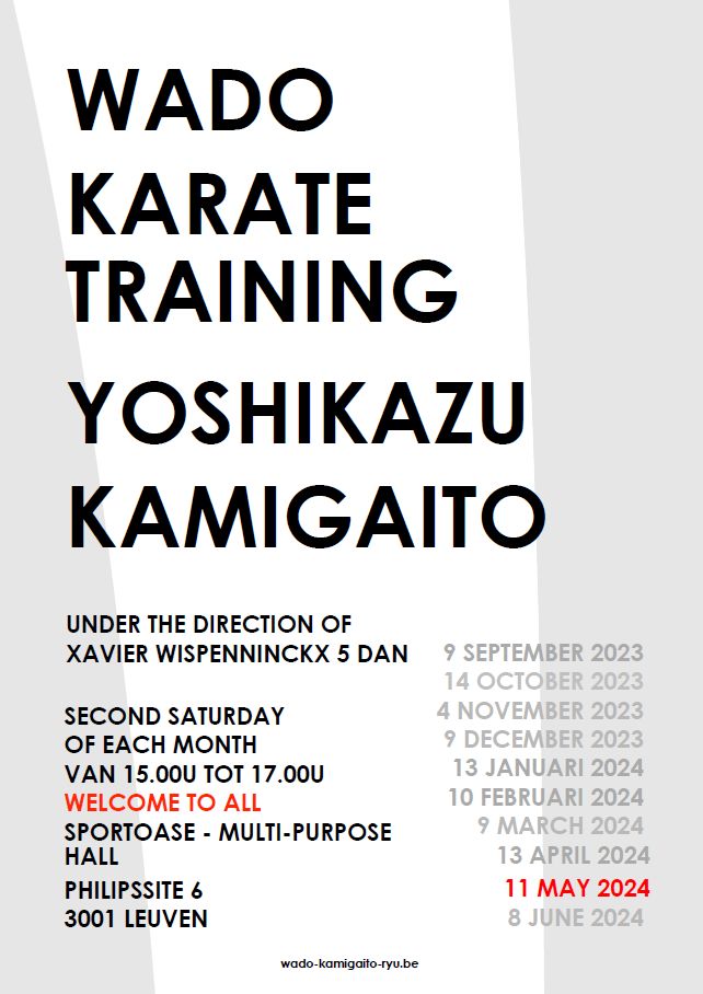 Wado-Ryu Karate Training Practise 11-05-2024