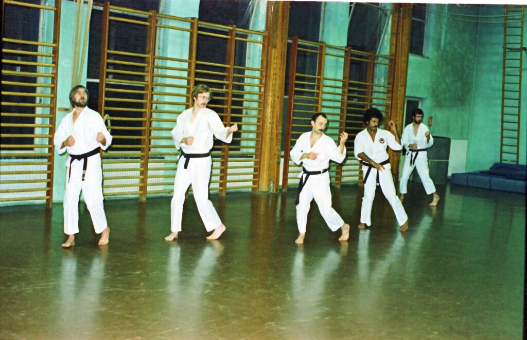 - Jan au Tshinto Karate Club Leuven en 1981