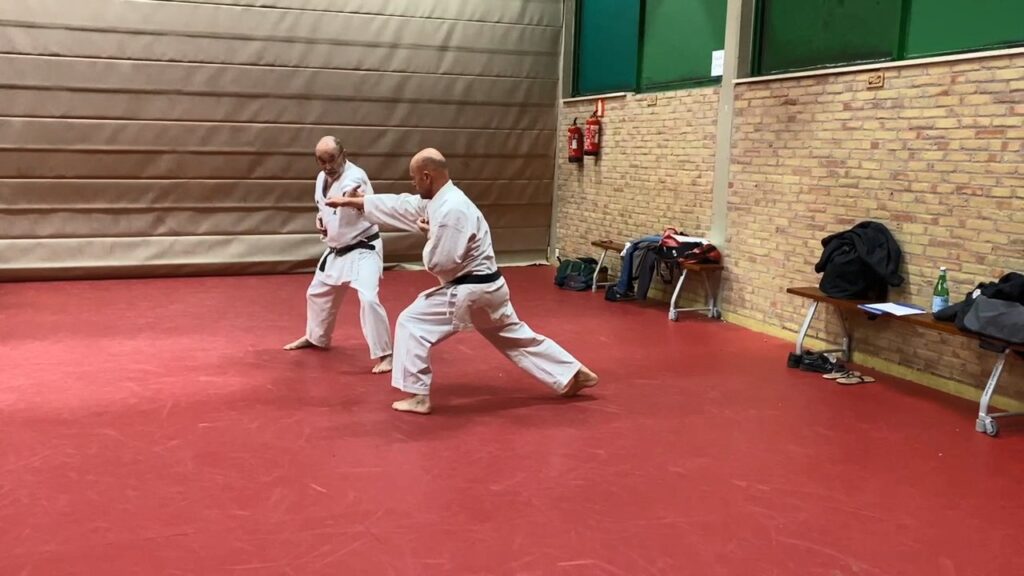 Wednesday training Renzoku Kumite with Jan and Pieter 25-01-2023