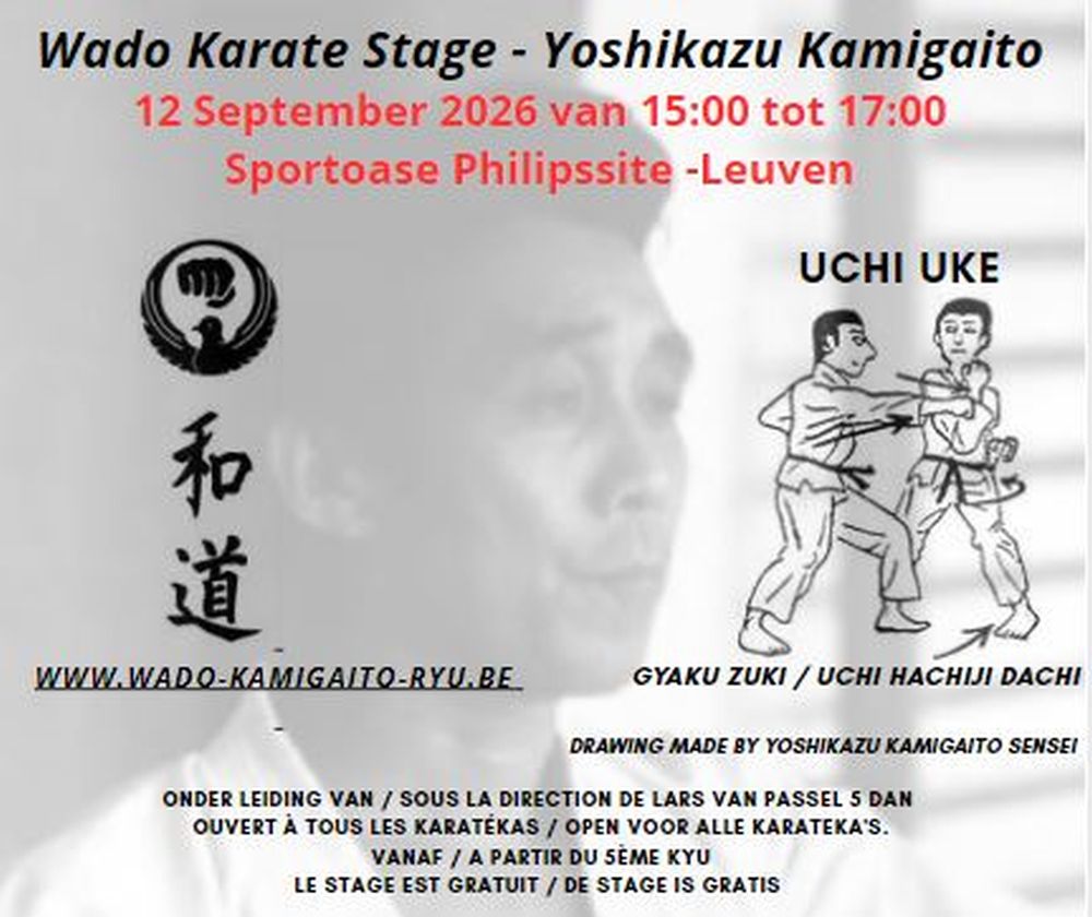 Wado-Ryu Karate cursus 13-09-2026